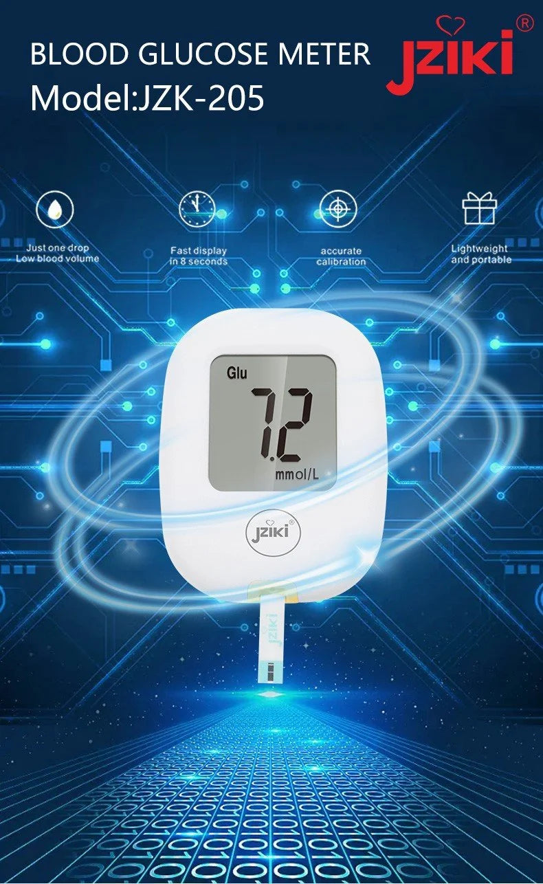 Jziki - Digital Blood Glucose Monitor