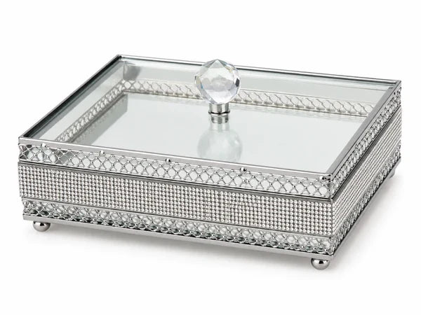 Crystal Vanity Jewelry Box